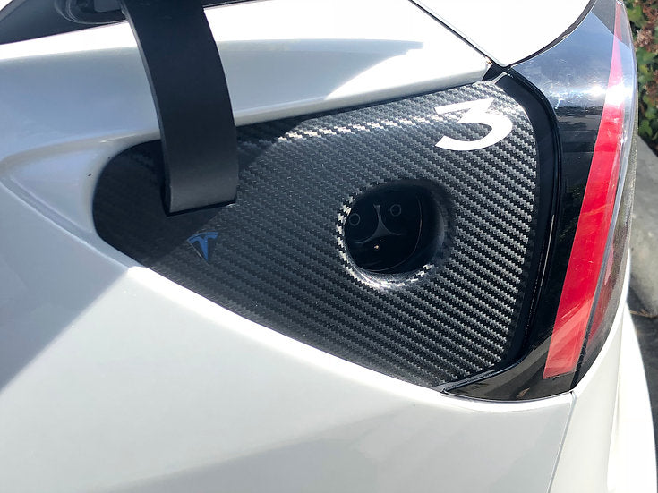 Tesla Model 3 & Y Charging Port Wrap