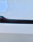 Model 3 & Y Door Handle Overlay - Flexible Urethane Carbon Fiber