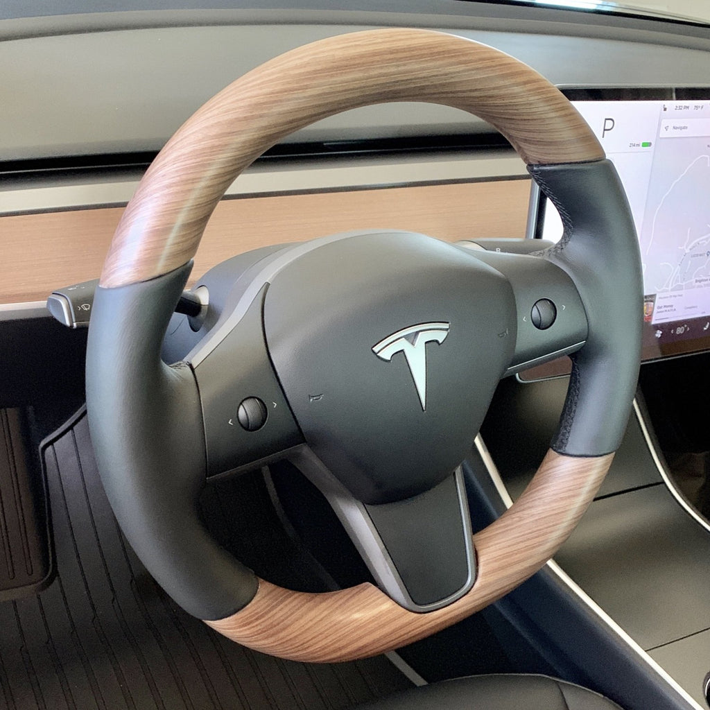 Tesla 'DeskWedge' Steering Wheel Desk (Real Wood) – TESLARATI