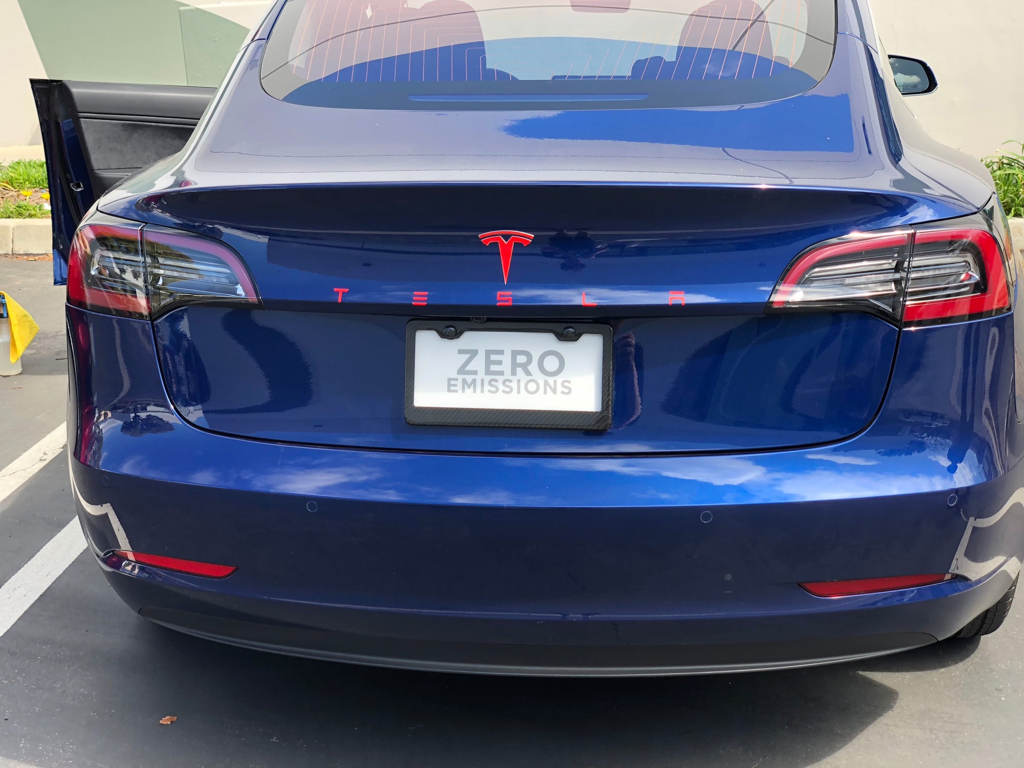 Model 3 &amp; Y Tailgate Applique TESLA Letters (Franz Style)